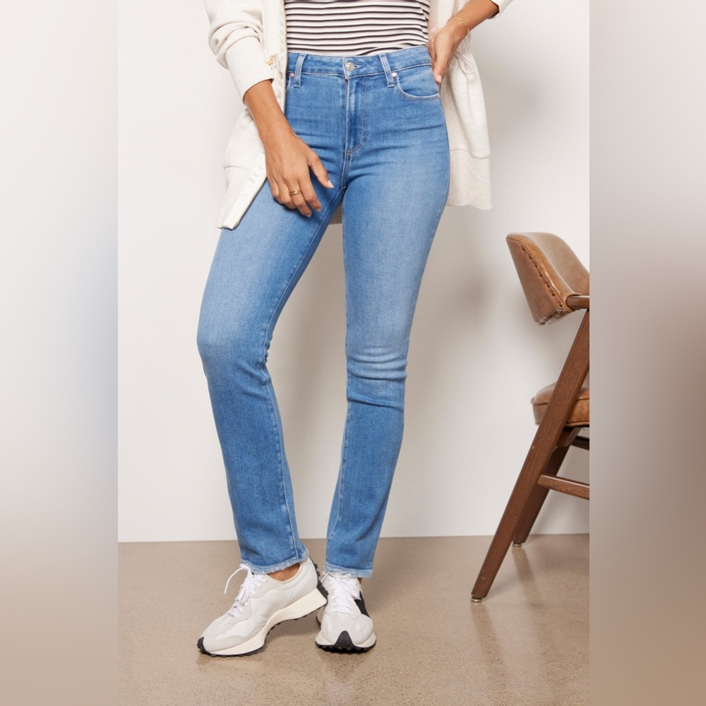 PAIGE Cindy Straight Leg Jeans